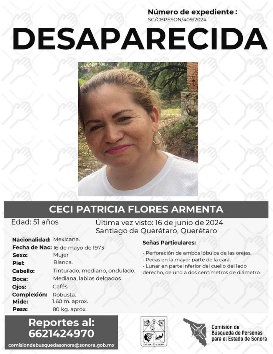 analucia_medina's tweet image. #CeciFloresTeBuscamos