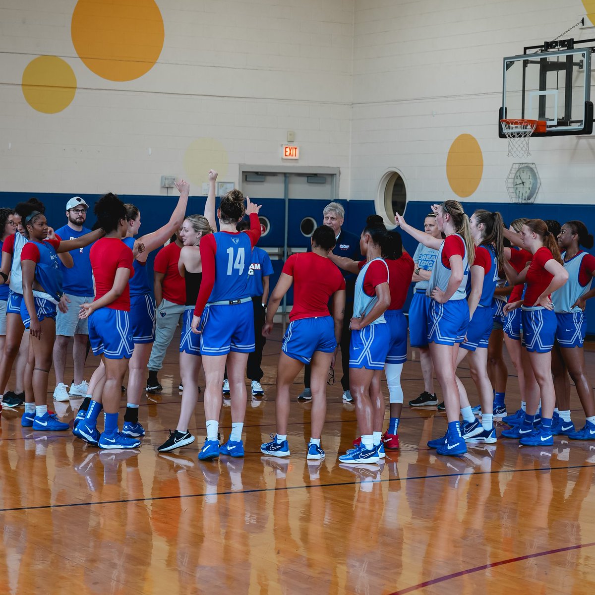 Day one down ✔️

#DePaulBall x #BlueGrit 🔵😈
