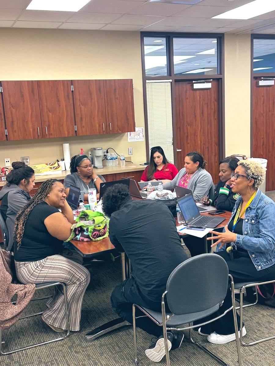 End of year reflections and future planning today with our counselors. Proud of our progress in building a comprehensive school counseling program and looking forward to the work ahead of us! 🌟 #SchoolCounseling #Progress #Forward #WeAreChannelview
