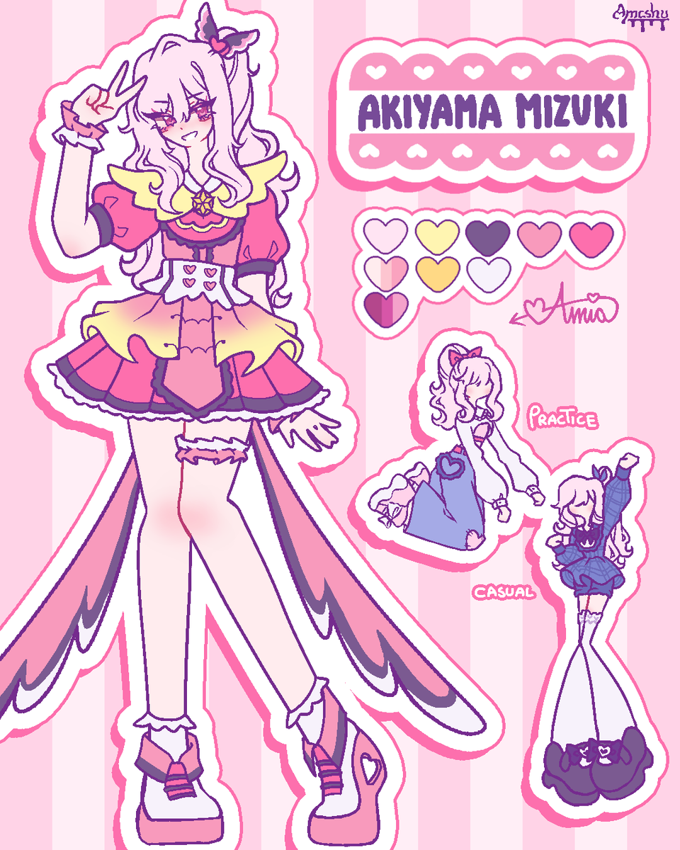 _amashu's tweet photo. IM FINALLY STARTING THE INTROS FOR MY SILLY SCRAMBLE UNIT 
this is day☆light! mizuki! theyre in an idol group alongside minori, haruka and ena!
who do you wanna see next? ☀

#暁山瑞希 #瑞希 #akiyamamizuki #mizukiakiyama #prsk_fa #prsk #daylightprsk https://t.co/nNknNOn1Rm