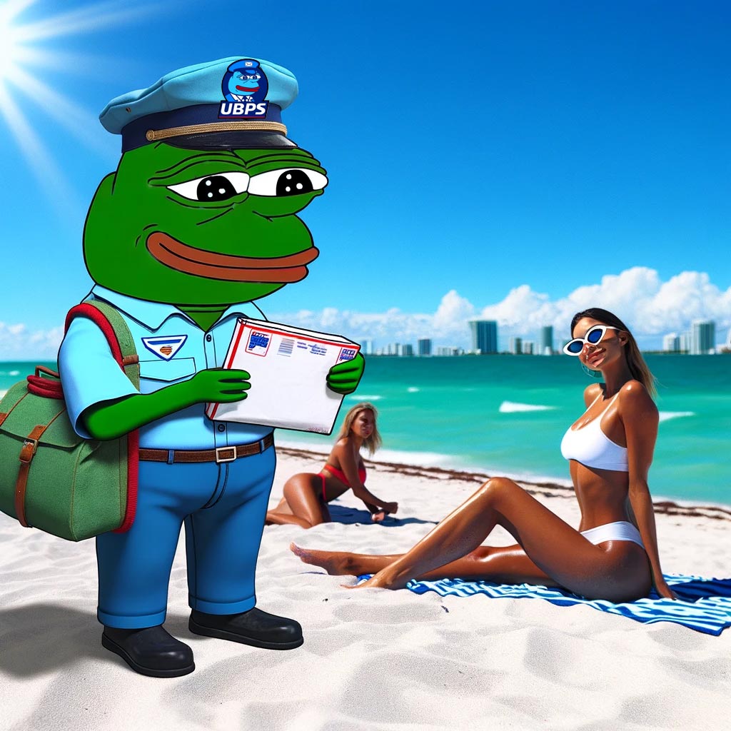 basepostal's tweet photo. All eyes on me when I walk onto the beach.
I got some mail on me, now all the babes on me. #MailmanLife

$UBPS #base @base #onchainsummer #buildonbase #mail https://t.co/unBxvtd2oU