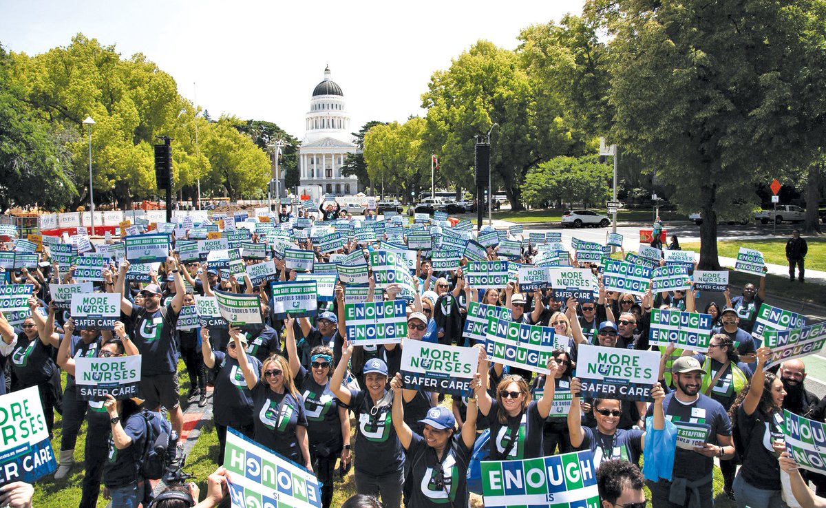 The United Nurses Associations of California/ Union of Health Care Professionals seeks a Staff Representative – KFRNA to be based in San Dimas, CA Details can be found at: unionjobs.com/listing.php?id… #1u #UnionStrong <a href="/unacuhcp/">UNAC/UHCP 😷</a>