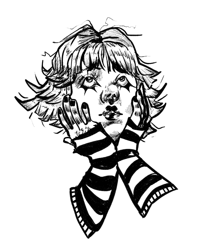 slapstickitty's tweet photo. time to pick at another self portrait https://t.co/tBfApyCOPA