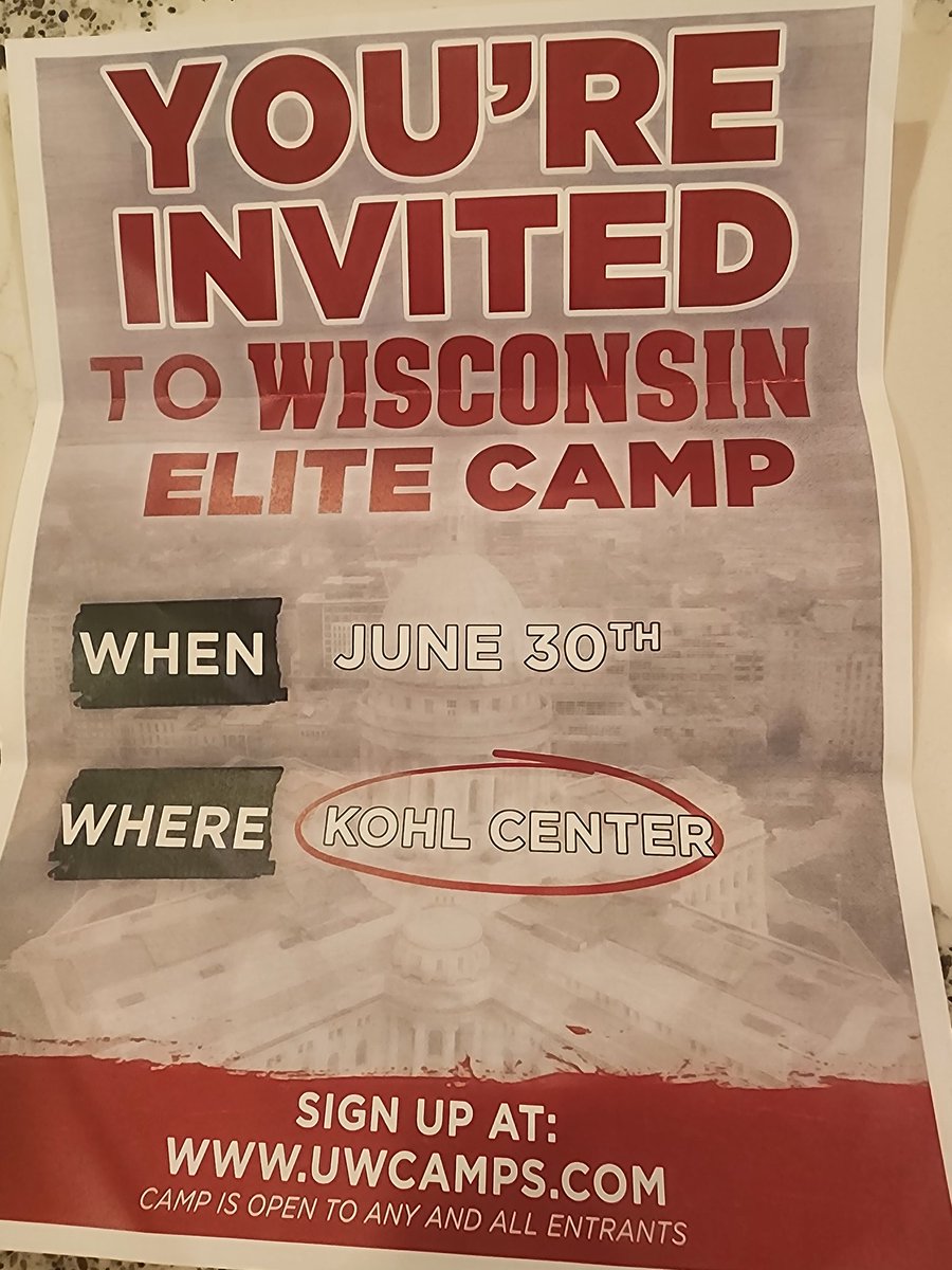 Super excited! Thank you for the invite <a href="/Emili_Leyden/">Emili Leyden</a> &amp; <a href="/BadgerWBB/">Wisconsin Women’s Basketball</a>
