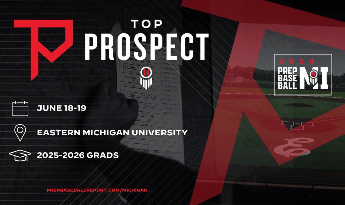 Grateful for the invite to participate in The Top Prospect Games!! Can’t wait to get out there tomorrow! 
Thank you <a href="/CoachGoodwinA/">Adam Goodwin</a> for the invite! 
<a href="/PrepBaseballMI/">Prep Baseball Michigan</a> 

 #MITPG24