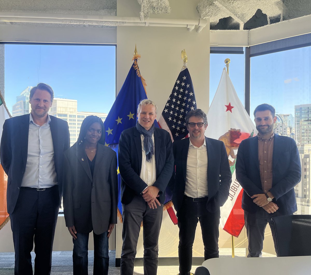 Gerard de Graaf (@euinsf) on Twitter photo 🇪🇺🇫🇷Always useful to compare notes on EU and U.S. AI regulation, online political advertising and digital safety. Thank you to <a href="/Frederic_Jung/">Frederic Jung 🇫🇷🇪🇺</a> <a href="/HenriVerdier/">Henri Verdier</a> <a href="/diplocharlie/">Charles Thépaut</a> for an insightful discussion. 🇪🇺🇫🇷Always useful to compare notes on EU and U.S. AI regulation, online political advertising and digital safety. Thank you to <a href="/Frederic_Jung/">Frederic Jung 🇫🇷🇪🇺</a> <a href="/HenriVerdier/">Henri Verdier</a> <a href="/diplocharlie/">Charles Thépaut</a> for an insightful discussion.