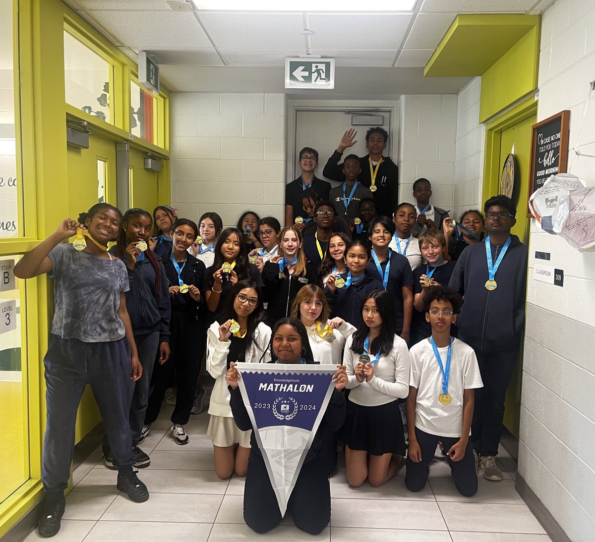 Ms. Renda (@ms_renda_v) on Twitter photo Celebration is in order when everyone in the class wins a Full Mathalon 🏅 <a href="/SJECES/">StJohnEvangelist</a> <a href="/knowledgehook/">Knowledgehook</a> Celebration is in order when everyone in the class wins a Full Mathalon 🏅 <a href="/SJECES/">StJohnEvangelist</a> <a href="/knowledgehook/">Knowledgehook</a>