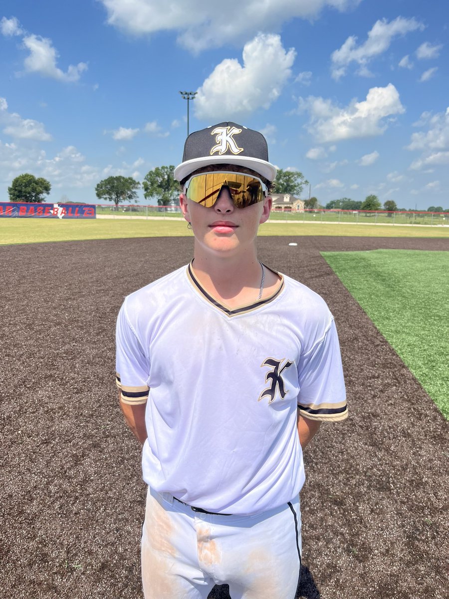 ✭Five Tool Texas✭ (@fivetooltexas) on Twitter photo F: SA Kings Baseball 8, South Texas Sliders 16U Elizondo 2
PoG: <a href="/CalebYoung28/">Caleb Young</a> 3-3, 2 RBI, 2R
Pitcher: <a href="/HansenSpenser/">Spenser Hansen</a> 6 IP, 9K, 2 ER
Notable: <a href="/BrandenDaniel02/">Branden Daniel</a> 1-2, HR, RBI
Luciano Cantu 2-3, RBI F: SA Kings Baseball 8, South Texas Sliders 16U Elizondo 2
PoG: <a href="/CalebYoung28/">Caleb Young</a> 3-3, 2 RBI, 2R
Pitcher: <a href="/HansenSpenser/">Spenser Hansen</a> 6 IP, 9K, 2 ER
Notable: <a href="/BrandenDaniel02/">Branden Daniel</a> 1-2, HR, RBI
Luciano Cantu 2-3, RBI