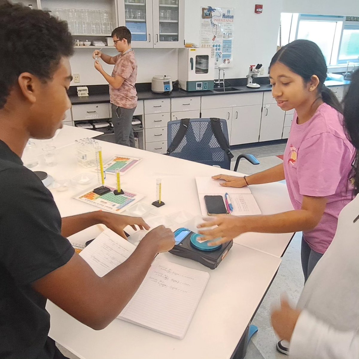 FAUHS Research (@fauhs_research) on Twitter photo Day 1 of our annual Summer Research Skills Workshop <a href="/ADHUS_FAUHS/">ADHUS & FAU HS</a> is in the books! Students from gr. 8-12 used a balance to weigh chemicals, made & diluted solutions, pipetted tiny volumes of liquid, & practiced creating scientific graphics. Day 2 - we head out for field research! Day 1 of our annual Summer Research Skills Workshop <a href="/ADHUS_FAUHS/">ADHUS & FAU HS</a> is in the books! Students from gr. 8-12 used a balance to weigh chemicals, made & diluted solutions, pipetted tiny volumes of liquid, & practiced creating scientific graphics. Day 2 - we head out for field research!