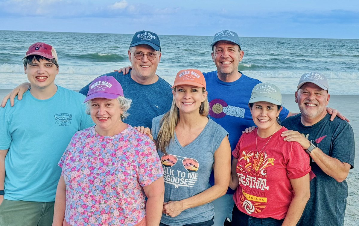 EdPiotrowski's tweet image. Our mini vacation with the Hellers and Perillos comes to an end tomorrow morning. What an awesome time seeing the sights and sounds of the Grand Strand with these long time friends. Thanks for the souvenir Myrtle Beach hats Tim! #GoodTimes #LastingMemories