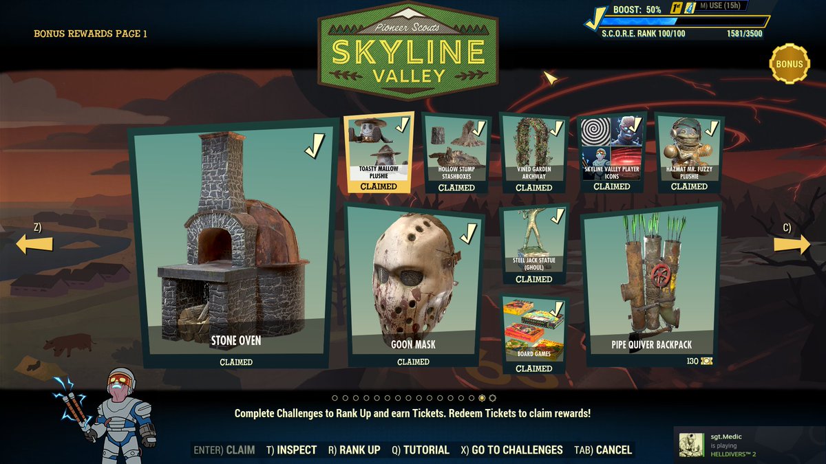 Silly_silsilv's tweet photo. Finally..

#Fallout76 https://t.co/XJNkcACNUK