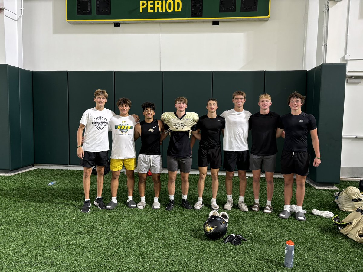 Had a great weekend with the boys at NDSU camp! #family