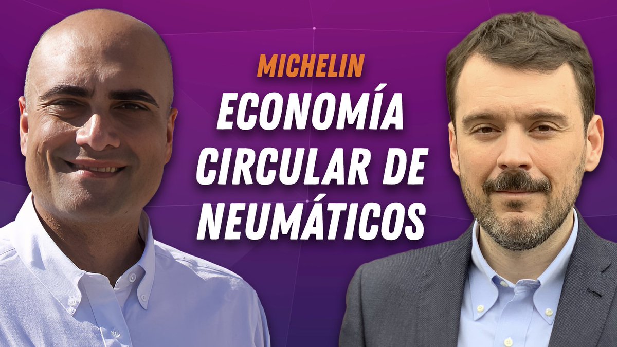 petarostojic's tweet photo. Capítulo #184 de @RevoluCircular con Kamal Abi Farag, Director General de @Michelin Specialty Materials Recovery (MSMR), conversando sobre economía circular en neumáticos.
🌱 Presentado por: SQM #YodoNutriciónVegetal
#michelin #economíacircular #msmr https://t.co/8jFmDbj69e
