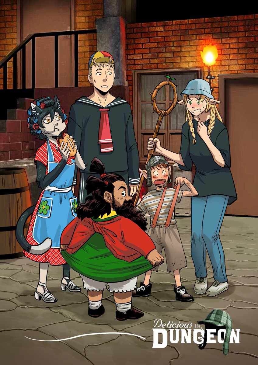 #Dungeonmeshi #Deliciousindungeon #chavodelocho #chaves