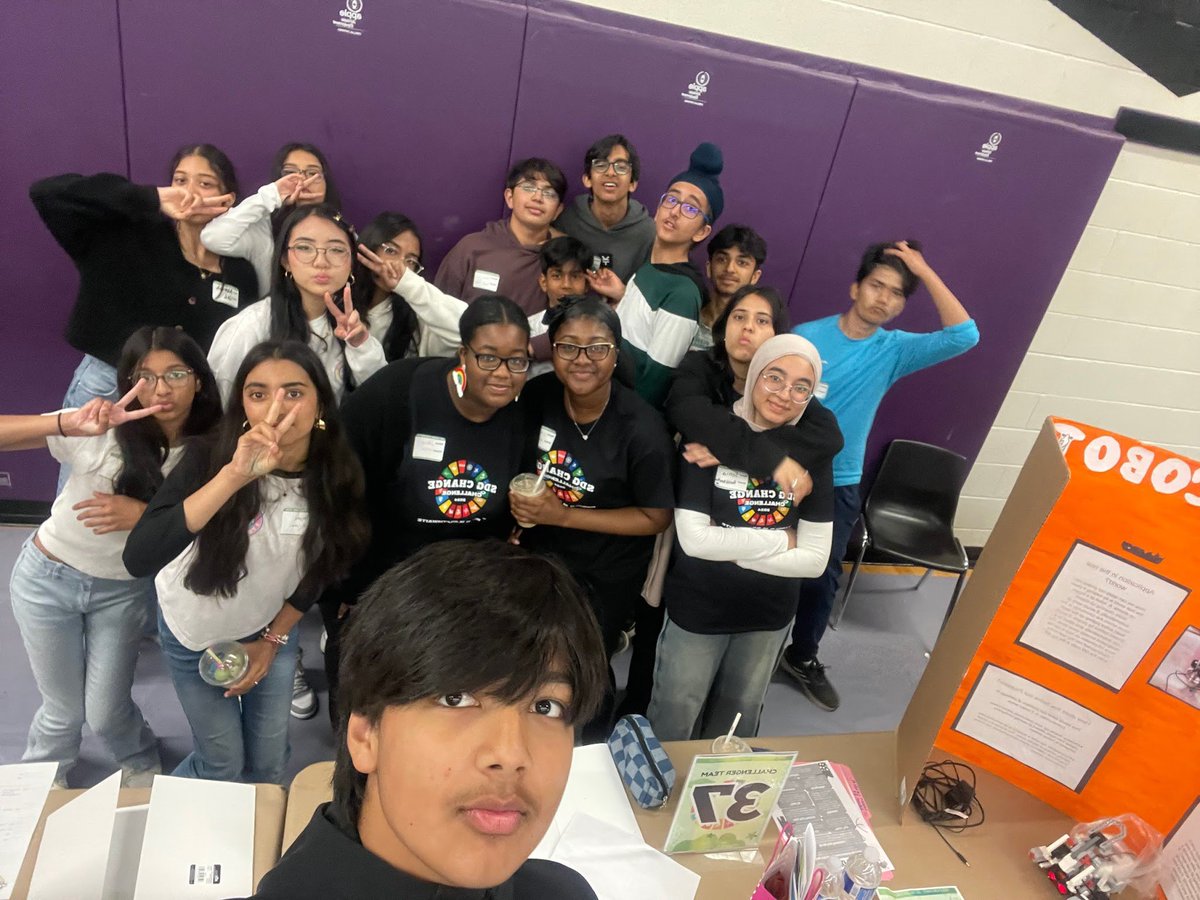 <a href="/HMBSSBlizzards/">Harold M. Brathwaite</a> SDG Change Challenge in <a href="/PNeerja/">Neerja</a> FOS <a href="/PeelSchools/">Peel District School Board</a> .  This FOS is light years ahead in innovation and technology. The ability to stimulate student’s imagination! Here are the SDG groupings from the FOS grades 6 to 8 students.