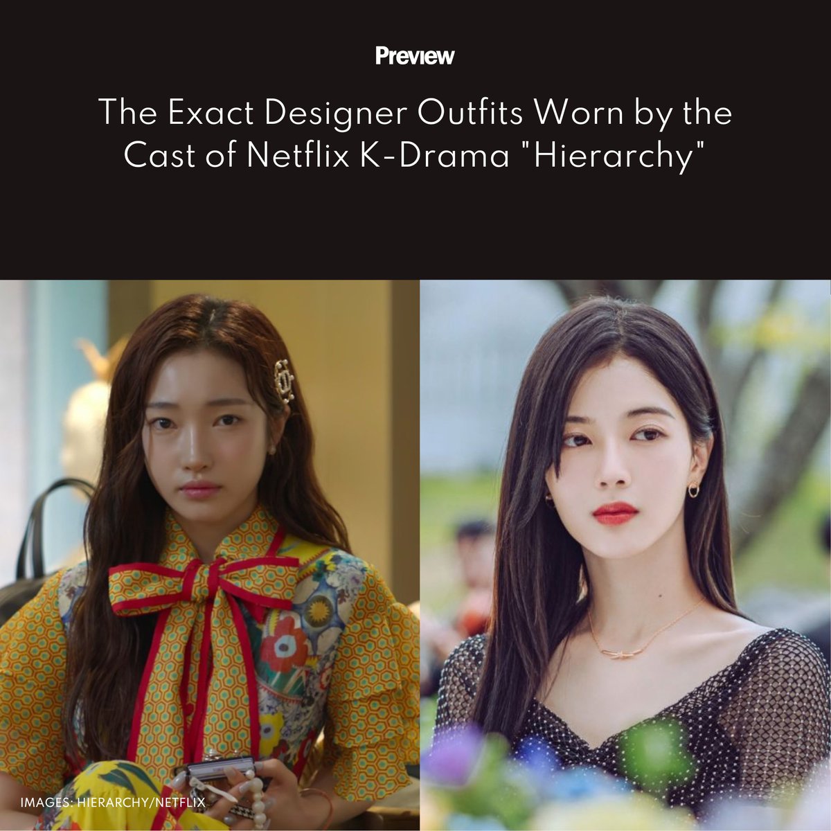 previewph's tweet image. With a school full of chaebols, expect designer-filled wardrobes! See the outfits featured in #Hierarchy here: preview.ph/fashion/hierar…