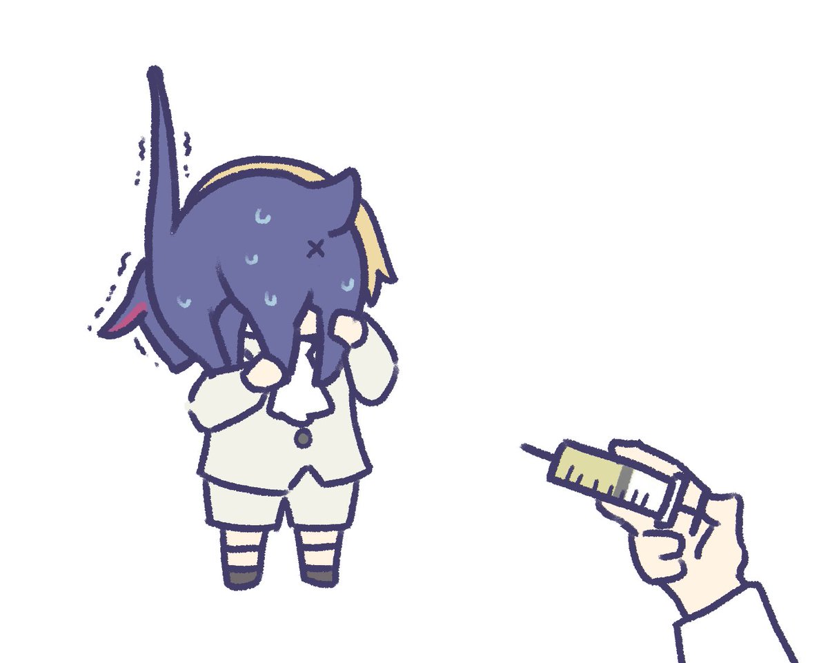 💉におびえる犬の動画好き