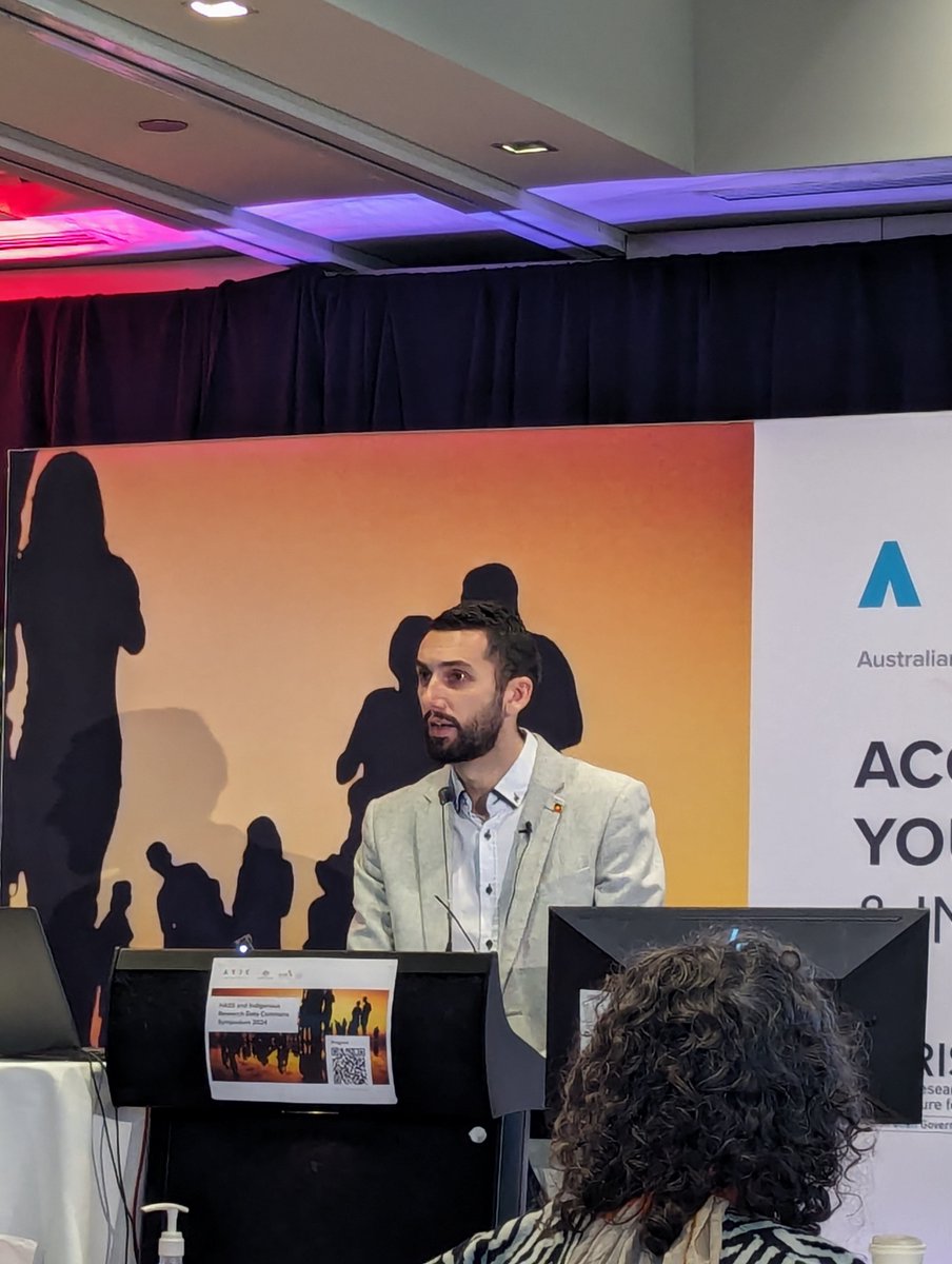 Language Data Commons of Australia (@ldaca_program) on Twitter photo <a href="/Rob_PS_McLellan/">Robert dhurwain McLellan</a> presenting the Indigenous Data Governance Framework to the HASS and Indigenous RDC symposium. <a href="/ARDC_AU/">Australian Research Data Commons (ARDC)</a> #IndigenousData <a href="/Rob_PS_McLellan/">Robert dhurwain McLellan</a> presenting the Indigenous Data Governance Framework to the HASS and Indigenous RDC symposium. <a href="/ARDC_AU/">Australian Research Data Commons (ARDC)</a> #IndigenousData