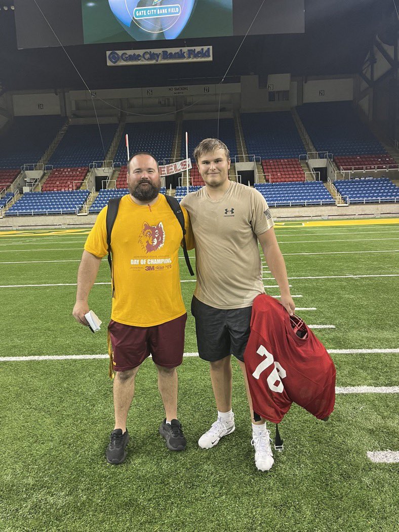 Jacob Lane (@jacoblane76) on Twitter photo Very blessed and thankful to receive an offer from Northern State University! Thank you for this opportunity @CoachRoyNSU and <a href="/NSUCoachSchmidt/">Mike Schmidt</a> Very blessed and thankful to receive an offer from Northern State University! Thank you for this opportunity @CoachRoyNSU and <a href="/NSUCoachSchmidt/">Mike Schmidt</a>
