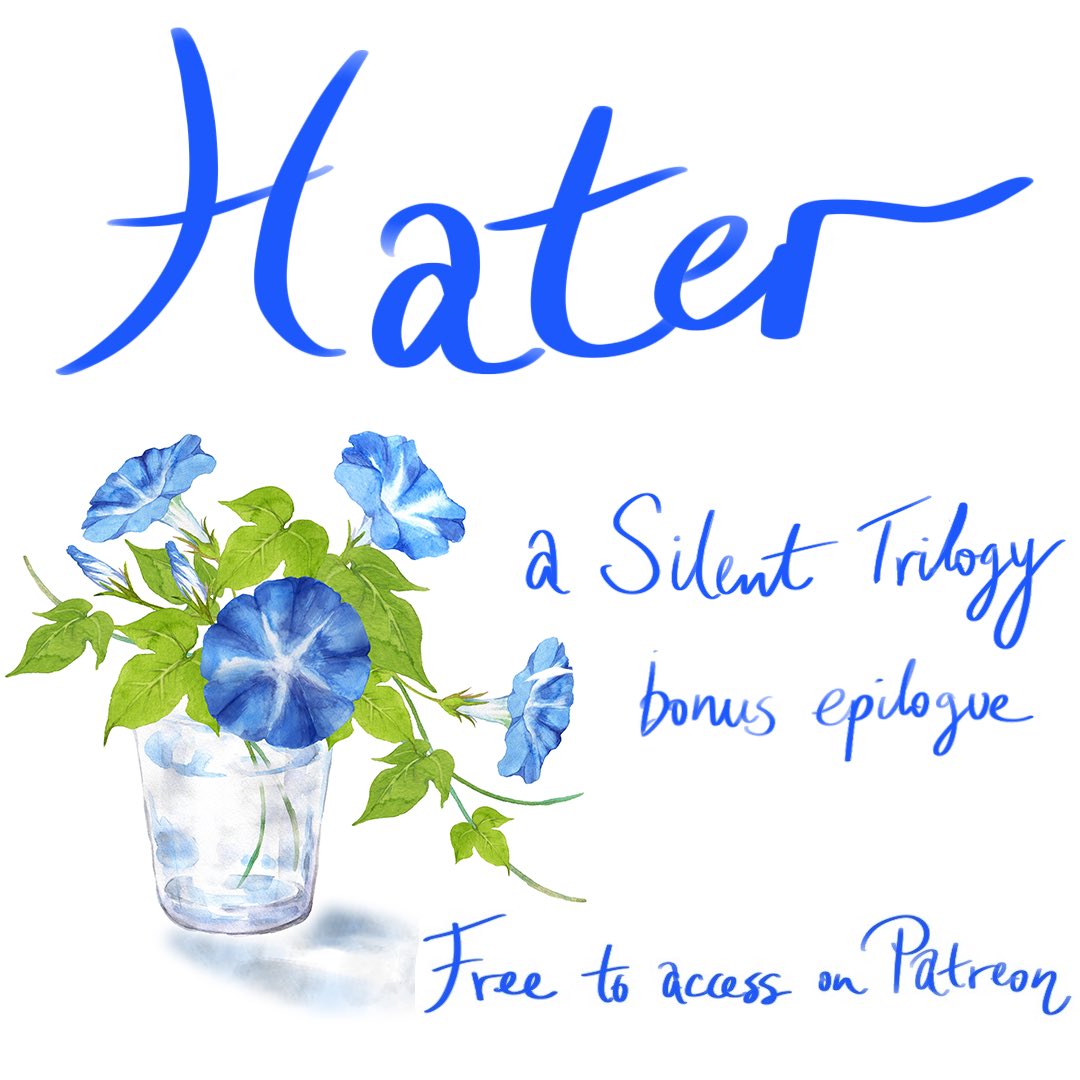 sues_eh's tweet photo. Wow it’s been five years since Silent, first book in the Silent Trilogy, came out! 🌞

Here’s a free-to-access bonus epilogue to the entire series: https://t.co/UeTSo59V64
 
Thanks to all my readers for supporting this weird series I had to get out of my system 💖 https://t.co/HnX2yUrN0L