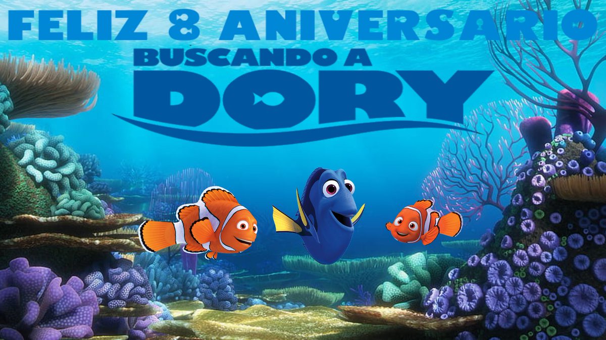 luis1201_arturo's tweet photo. Un día como hoy se cumplen 8 años del estreno de Buscando a Dory, y de mi parte hice esta imagen. Espero que les guste y Feliz 8 aniversario Buscando a Dory.
#BuscandoADory @PatyPalestino #HermanLopez #DarheyFernandez #Disney #Pixar https://t.co/oiVfh06lO2