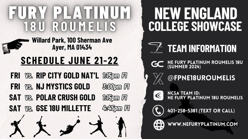 Abbey Doherty 2025 (@abbeyrd34) on Twitter photo SO EXCITED to FINALLY be back with my team this weekend!!! Can’t wait to get on the field in Ayer, MA <a href="/FPNE18URoumelis/">Fury Platinum 18U Roumelis</a> SO EXCITED to FINALLY be back with my team this weekend!!! Can’t wait to get on the field in Ayer, MA <a href="/FPNE18URoumelis/">Fury Platinum 18U Roumelis</a>