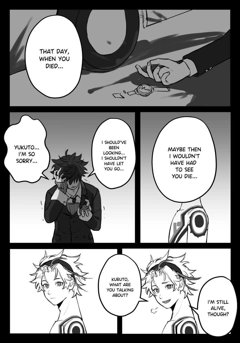 tama takes on yukuto's appearance AU? 