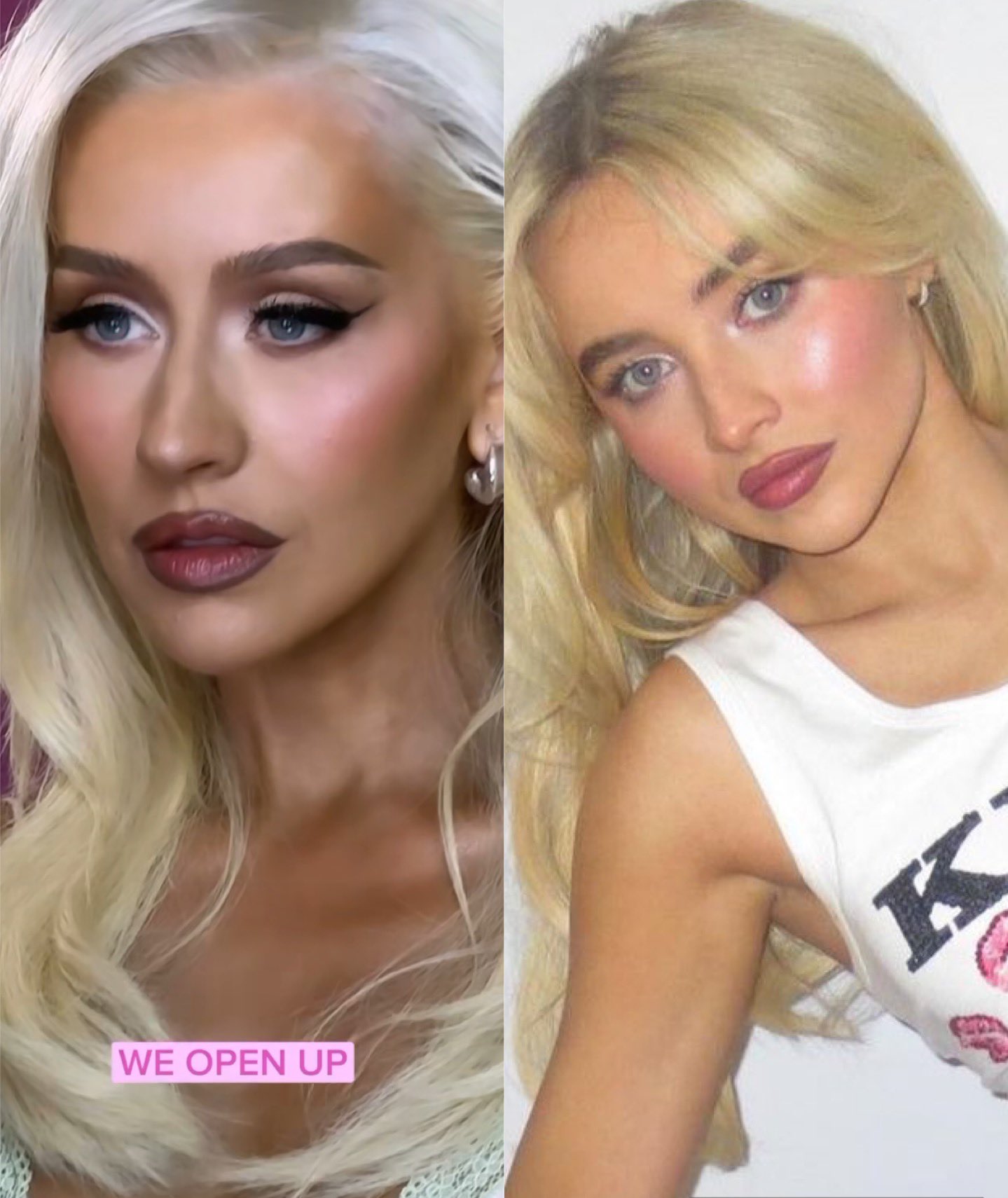 on X: Sabrina Carpenter is like Christina Aguilera missing daughter!! wow  t.co32RaQ8scH9  X