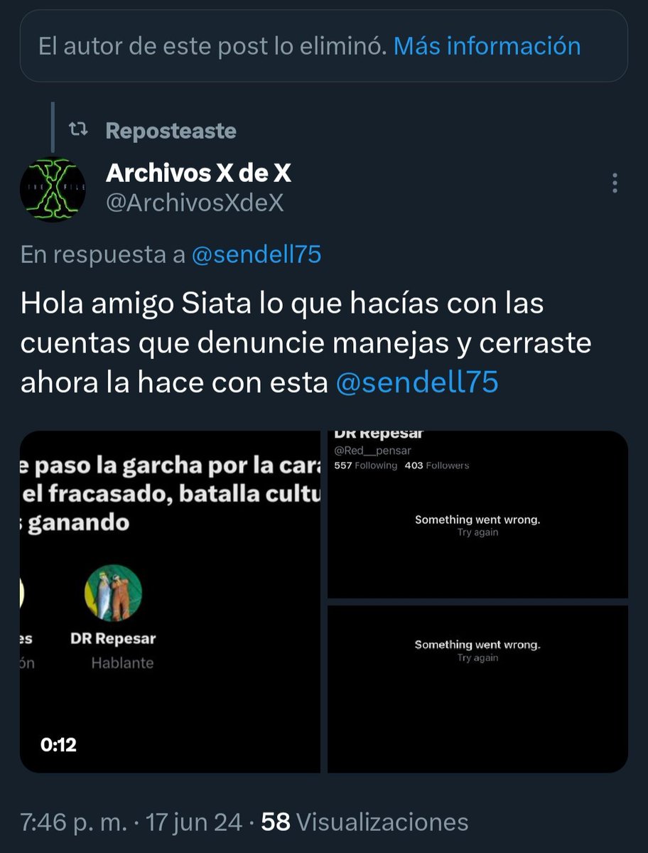 Expedientes X de X tweet media