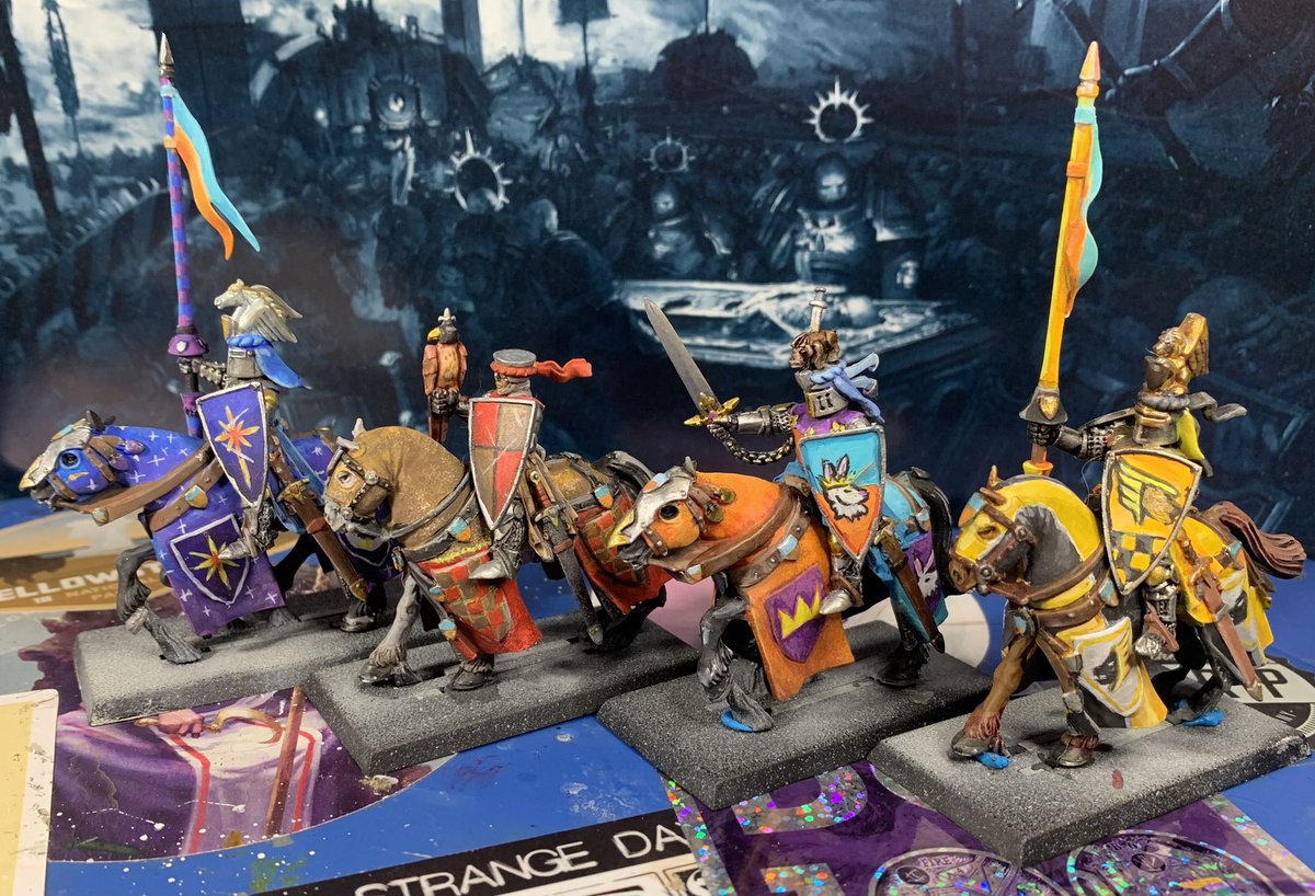 A Western Misery Griffin Knight has joined the host.

#oldworld #warhammer #warmongers #bretonnia #wahammercommunity