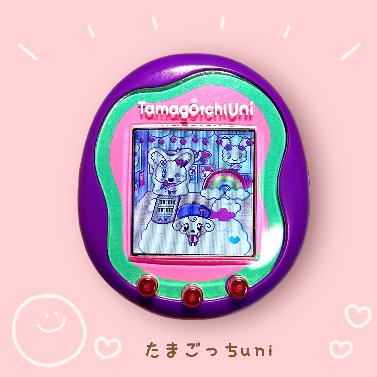 32代目✨なつっこいぴあにっち🎹 キラキラ目かわいい🩷 #たまごっちuni