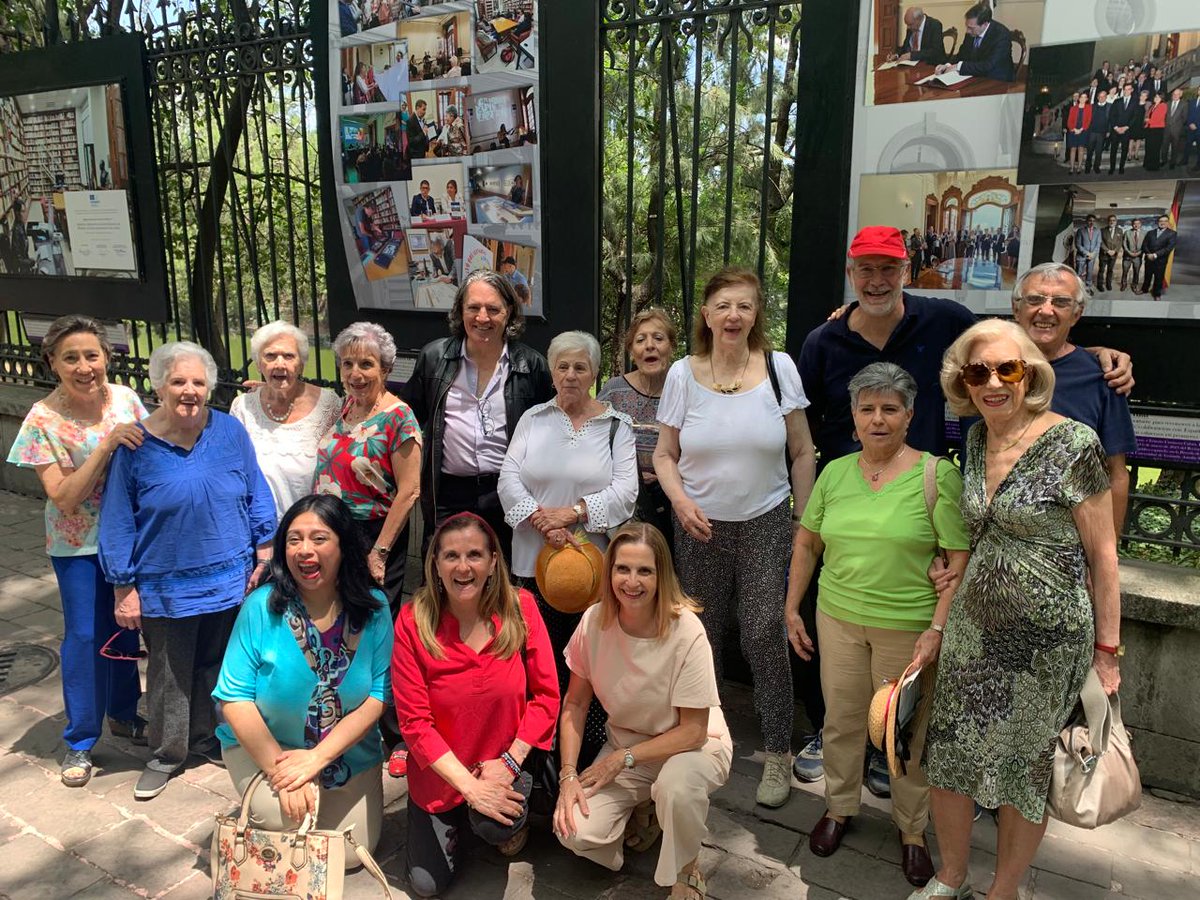 Nos despedimos de Chapultepec con profundo agradecimiento a todos los que visitaron nuestra exposición y compartieron con nosotros la conmemoración del 85 aniversario de la llegada del exilio español a México y el 75 aniversario de la fundación de nuestra asociación.