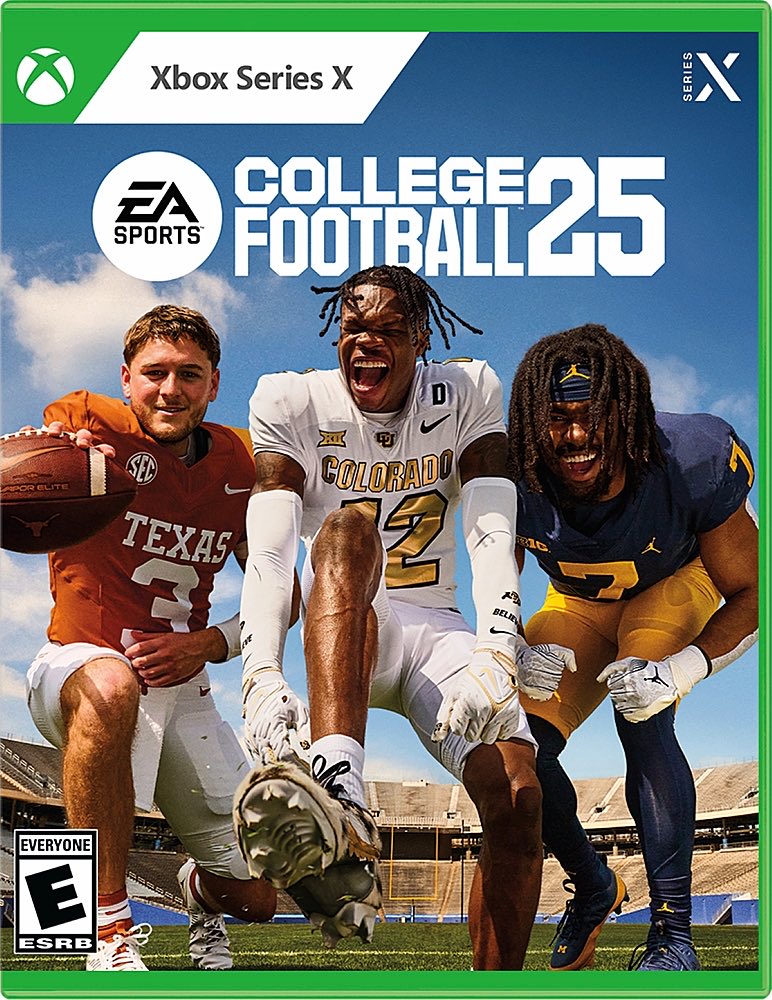 Here we GO! The BIGGEST College Football 25 giveaway yet. I’m going to be giving away at LEAST 7 copies of the game - if we make it to 60,000 followers by 7/15 we will make it a total of 10 copies!

All you have to do is RT+follow. Winners will be announced at launch. GOOD LUCK!