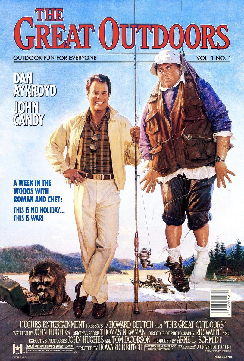 FilmNewsNos's tweet photo. 🎬MOVIE HISTORY: 36 years ago today, June 17, 1988, the movie 'The Great Outdoors' opened in theaters!
#DanAykroyd #JohnCandy #StephanieFaracy #AnnetteBening #RobertProsky #ChrisYoung #IanGiatti #HillaryGordon #RebeccaGordon #LucyDeakins #HowardDeutch https://t.co/sOB8OYH5W8