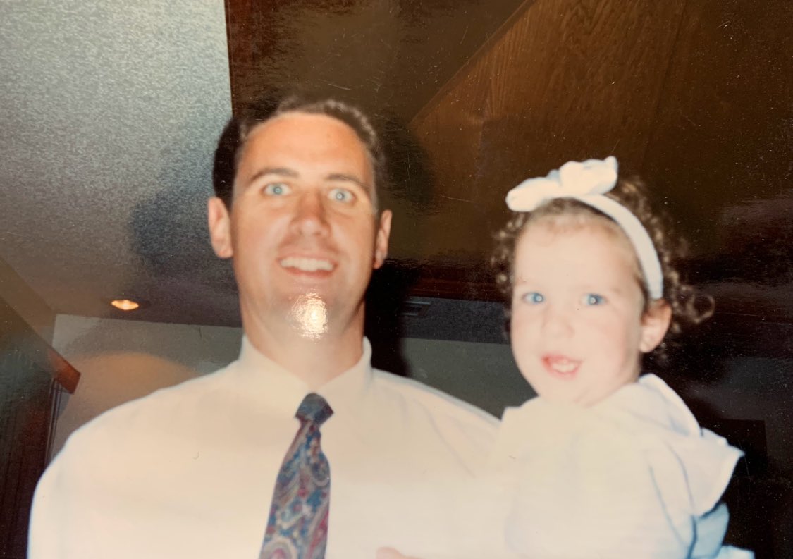 abbyemail's tweet photo. happy belated father’s day to my pops, the one who gave me that unhinged curly hair gene. thx for that. ➰ https://t.co/WnL0YDAyjF