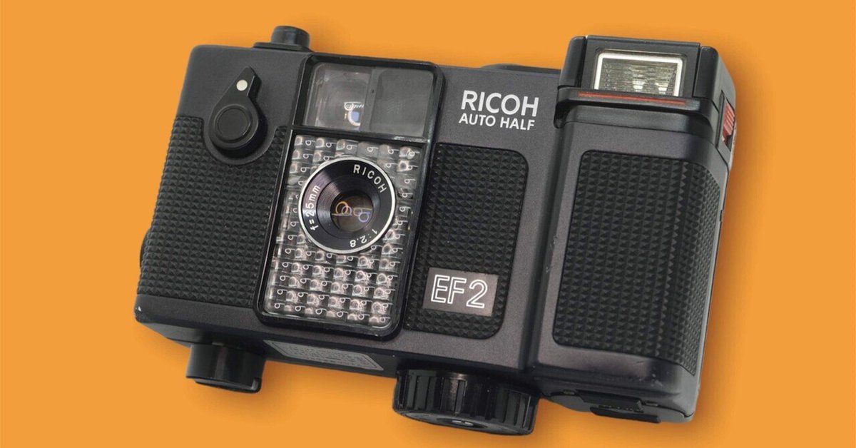 リコー オートハーフ SE フィルムカメラ 昭和レトロ 実働品