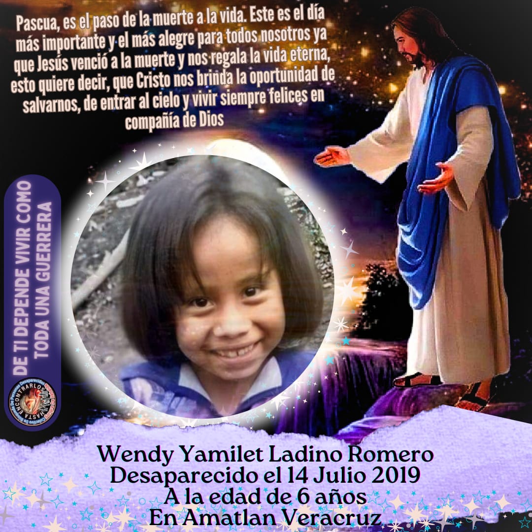 #TeBuscamosWendyYamiletLadinoRomero 
#Desaparecida el 16/07/2019
en #AmatlánDeLosReyes  #Veracruz 
Via <a href="/ElviraA31764306/">Elvira Andrade</a>
#RTsSolidarios 
<a href="/sangrederebelde/">🇲🇽 Colectivo De Búsqueda SangreDeRebelde🇲🇽</a>