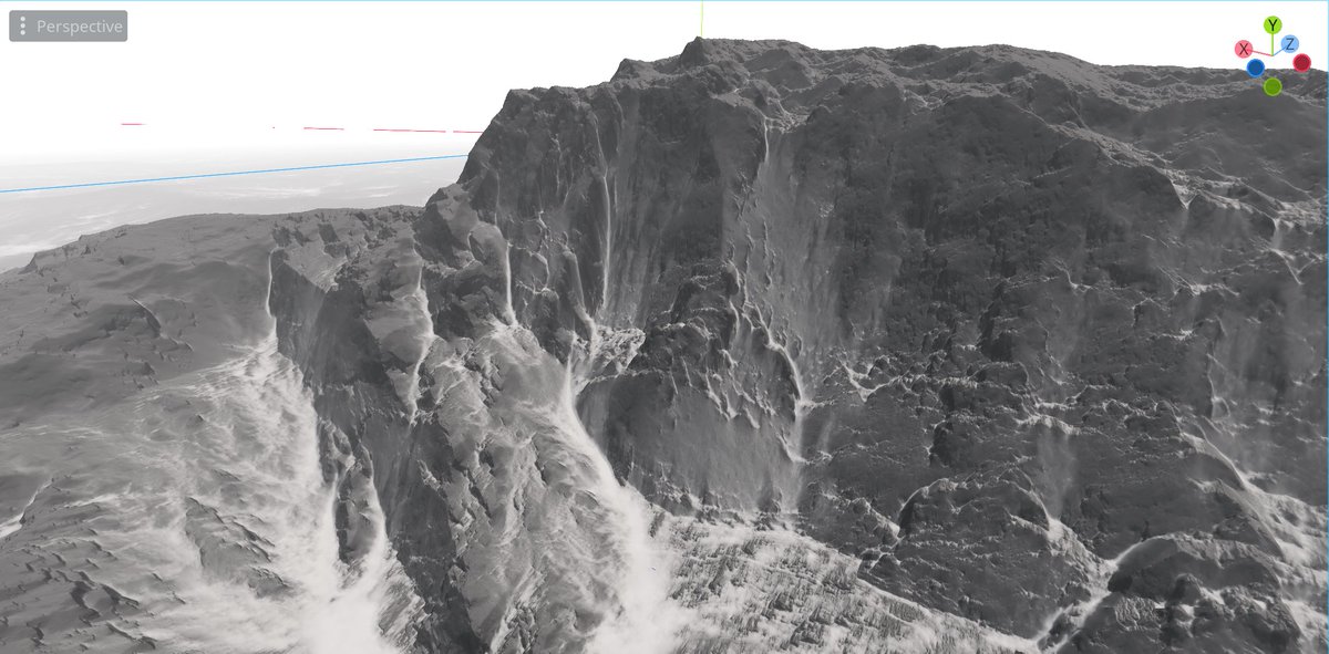 I've been working on runtime procedural terrain generation for my game as a fresh #godot user. Here are some results of my experiments so far!