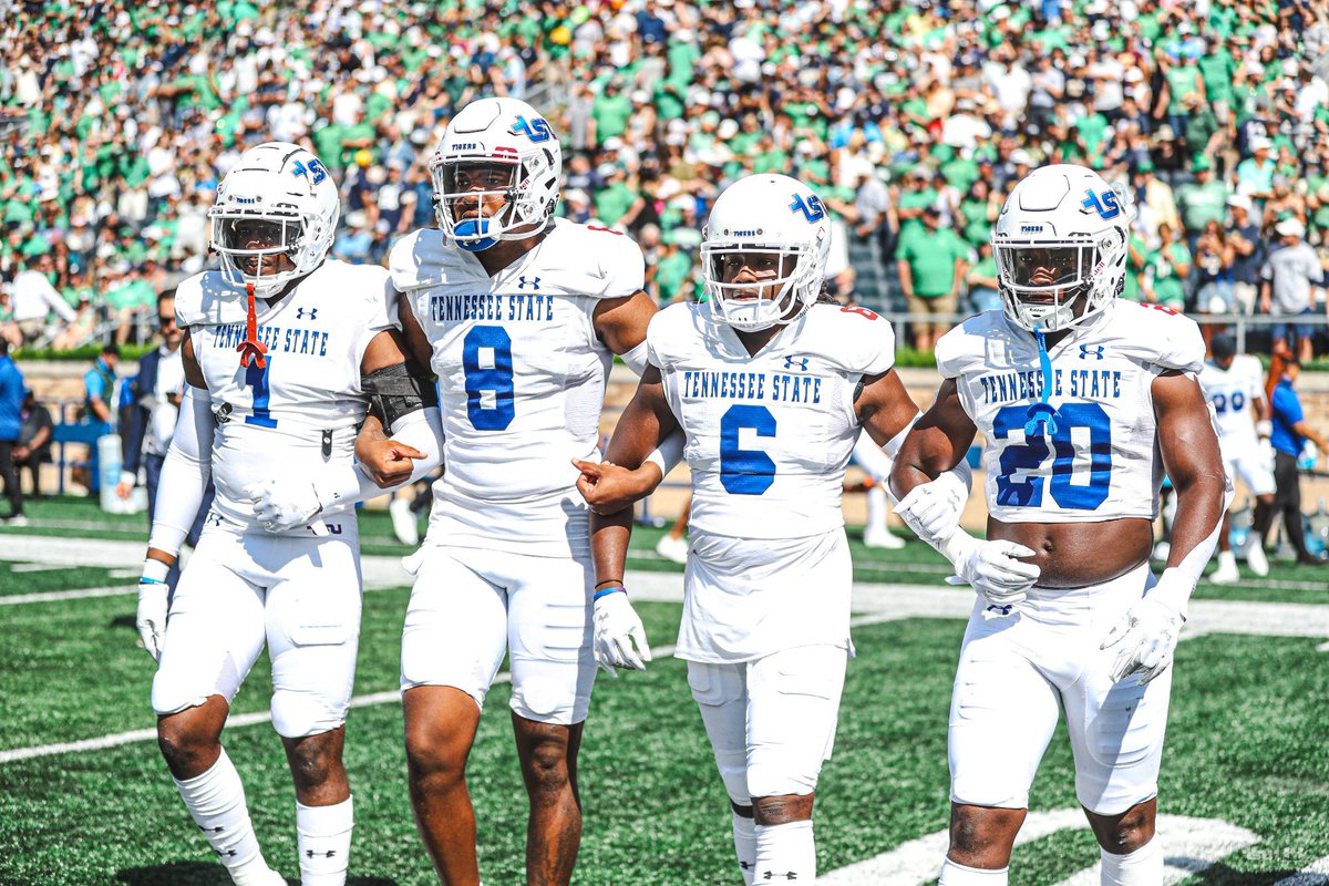 After a great phone call with <a href="/CoachHestness/">Seth Hestness</a> , I am extremely grateful and blessed to announce I’ve received a D1 offer from Tennessee State University!!🔵⚪️🔴 #Factory 
<a href="/api_mane/">Coach Api</a> <a href="/coachTcsm/">Tim Tulloch Sr.</a> <a href="/CoachDovey/">Mike Dovenberg</a> <a href="/tlbutler5/">CoachTB.CSM Football</a>