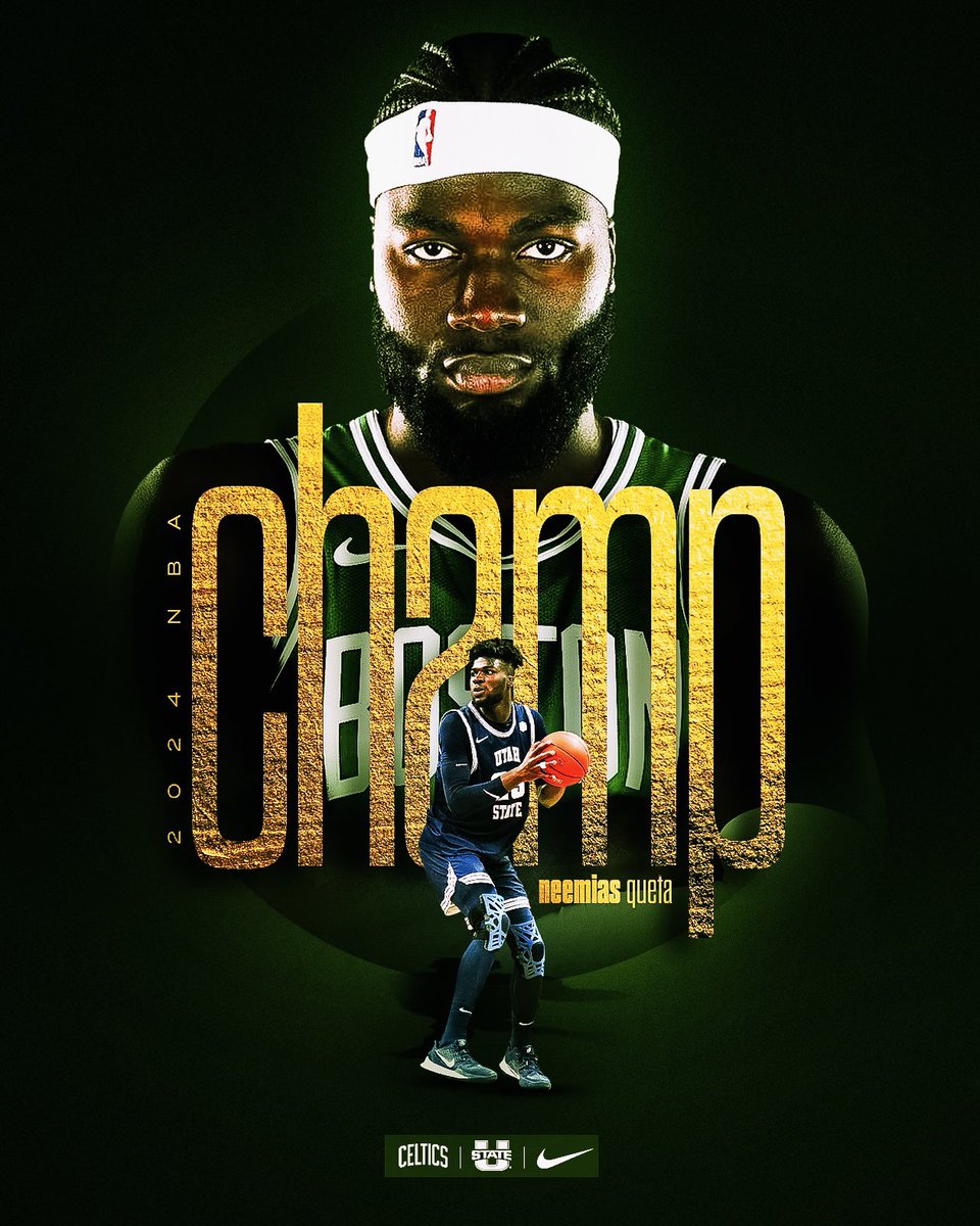 USU Men's Hoops (@usubasketball) on Twitter photo ๐๐ซ๐จ๐ฐ๐ง ๐๐๐.
<a href="/nemi1599/">Quetรฃo๐ฅ</a> x <a href="/celtics/">Boston Celtics</a> 2024 NBA Champions!
#AggiesAllTheWay | <a href="/USUBasketball/">USU Men's Hoops</a> ๐๐ซ๐จ๐ฐ๐ง ๐๐๐.
<a href="/nemi1599/">Quetรฃo๐ฅ</a> x <a href="/celtics/">Boston Celtics</a> 2024 NBA Champions!
#AggiesAllTheWay | <a href="/USUBasketball/">USU Men's Hoops</a>
