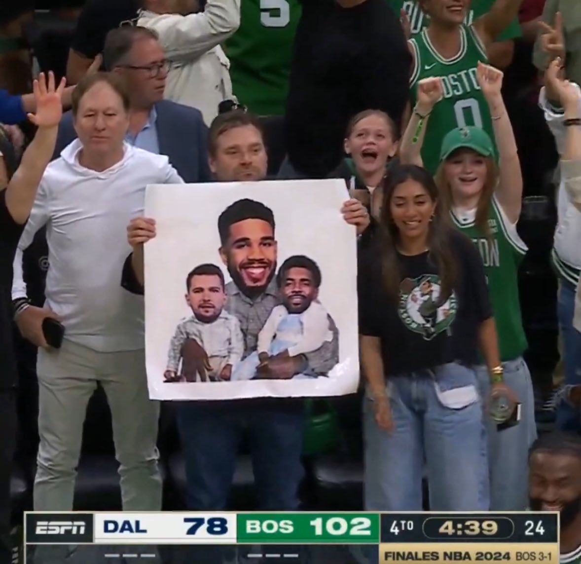 LOS BOSTON CELTICS SON LOS CAMPEONES DE LA NBA 🏆🏀🔥

Mavs nunca tuvo chance, Luka es un pecho frío. Tatum consigue su primer anillo. 💍 Y queda demostrado que el trabajo en equipo siempre será más valioso que el talento individual.