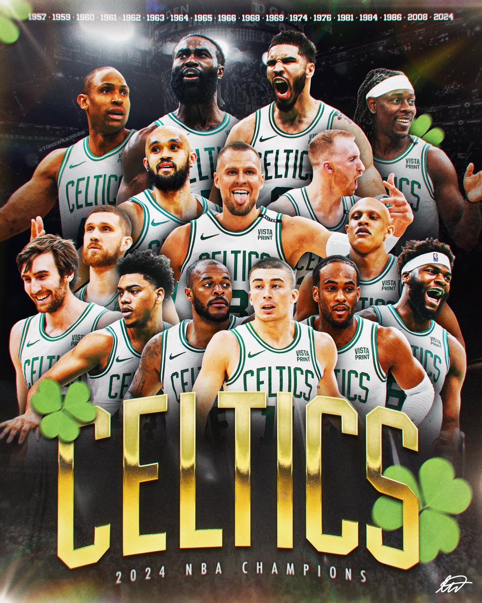 O VELHO BOSTON CELTICS É CAMPEAO🏆🇳🇬