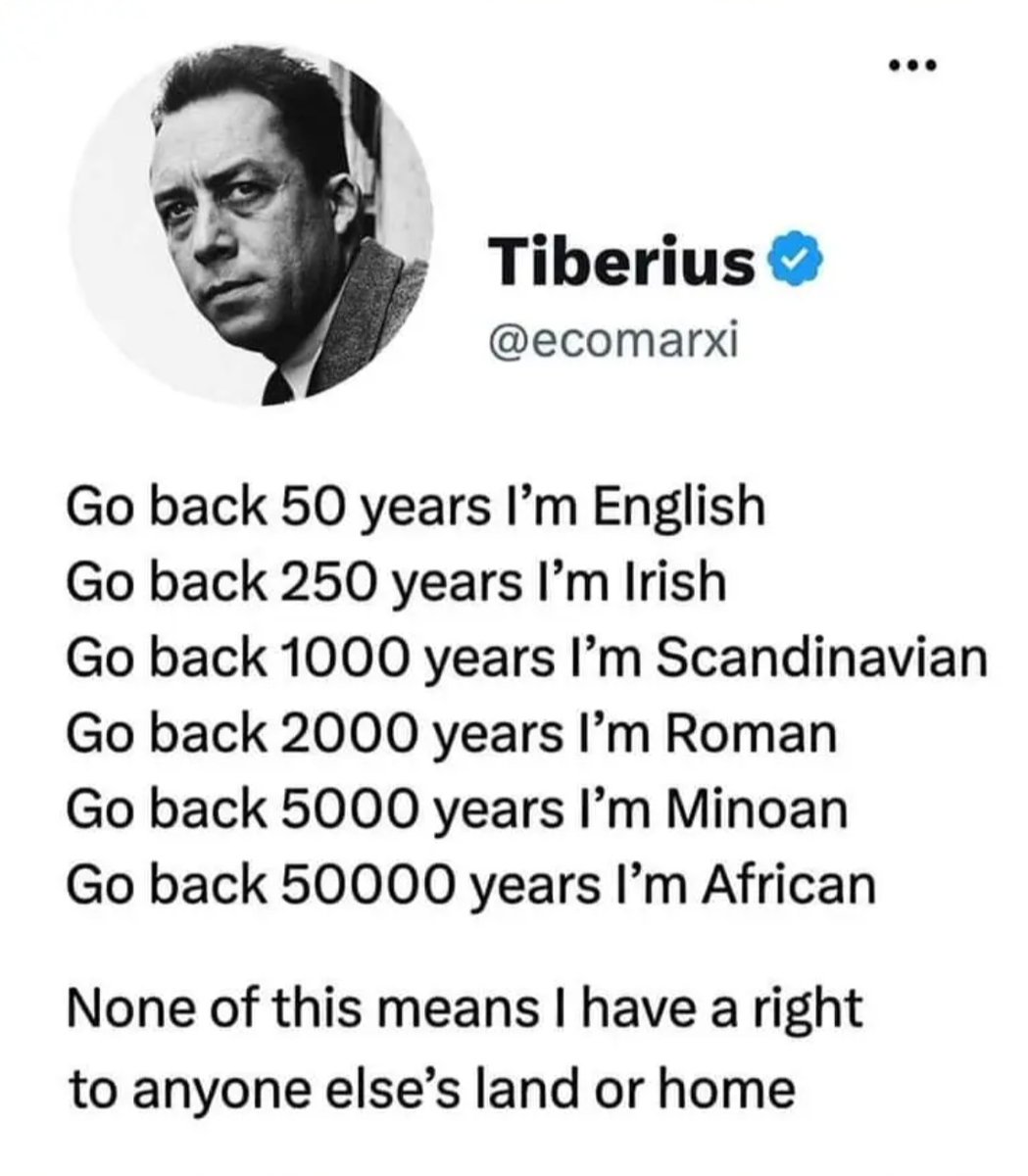 dov_baer's tweet image. Go back 50 years and I&apos;m a Jew
Go back 250 years and I&apos;m a Jew
Go back 1000 years and I&apos;m a Jew
Go back 2000 years and I&apos;m a Jew
Go back 3000 years and I&apos;m a Jew
Am Yisrael Chai