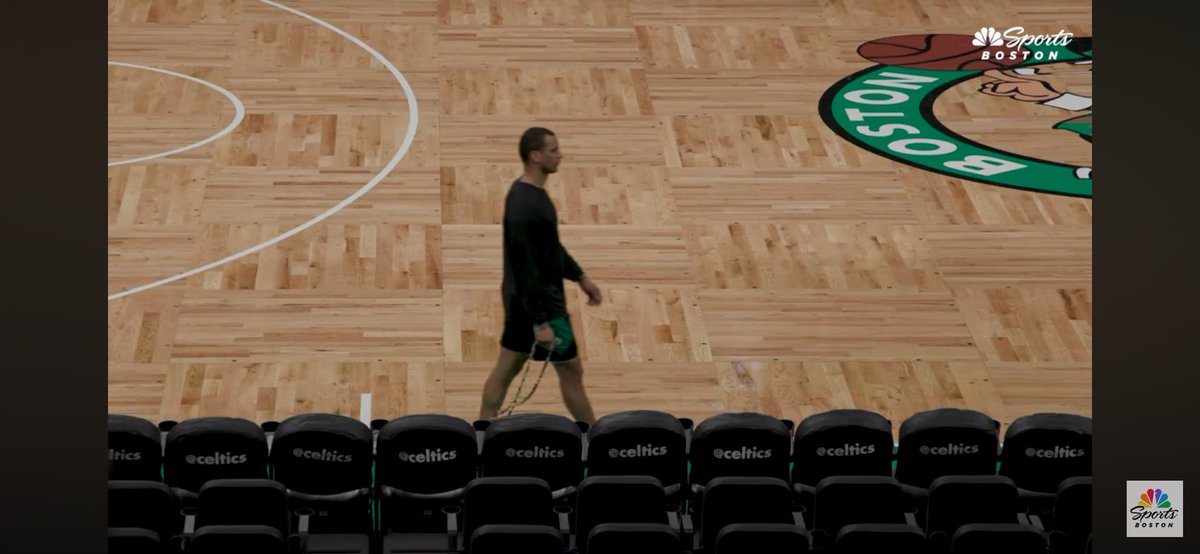 The Boston Celtics just won the NBA Championship. 

Their head coach, Joe Mazzulla, is a devout Catholic. He prays the rosary every day around the court before games.