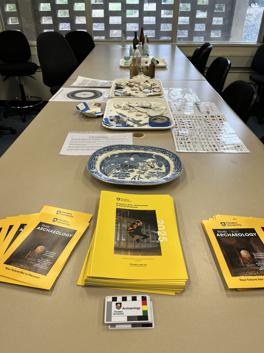 Jenna Walsh (@jendigsstuff) on Twitter photo Excited to provide a Careers Day workshop to about 100 Year 10 students today!
#archaeology #academia #teaching
<a href="/FLINArchaeology/">Flinders Archaeology</a> <a href="/FlindersMAP/">Maritime Archaeology</a> <a href="/Flinders/">Flinders University</a> Excited to provide a Careers Day workshop to about 100 Year 10 students today!
#archaeology #academia #teaching
<a href="/FLINArchaeology/">Flinders Archaeology</a> <a href="/FlindersMAP/">Maritime Archaeology</a> <a href="/Flinders/">Flinders University</a>