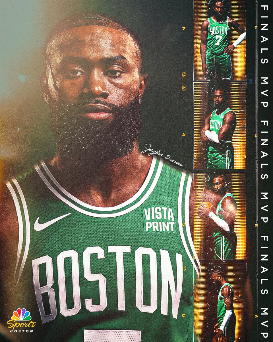 NBCSCeltics's tweet image. Jaylen Brown is your Finals MVP 🏆 @FCHWPO