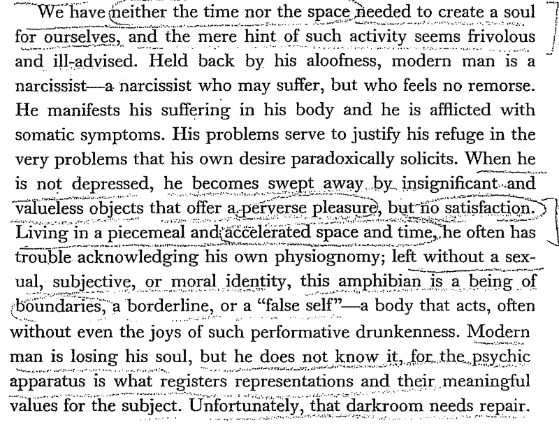 Julia Kristeva so elegantly on the problems of modern man