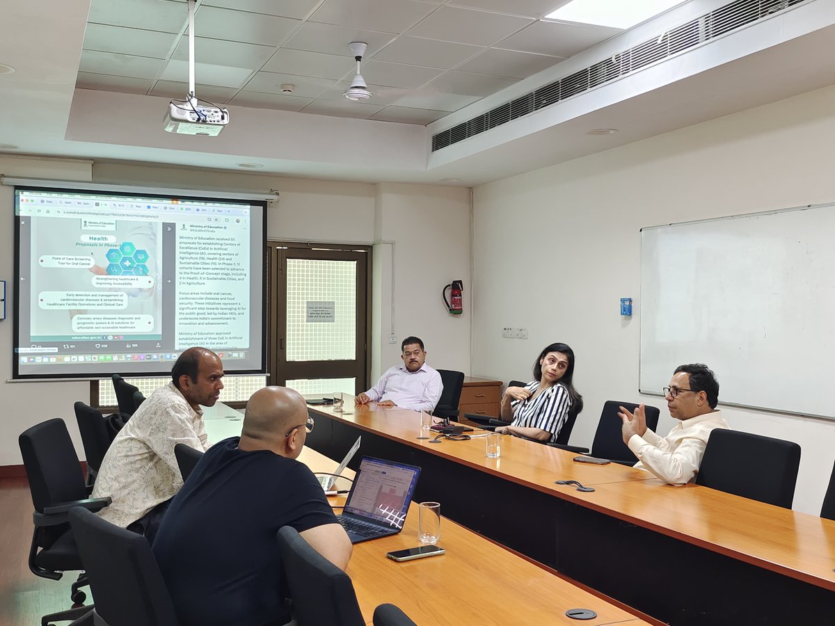 Yardi School of Artificial Intelligence, IIT Delhi (@yardiscai) on Twitter photo Today <a href="/lalpathlabs/">Dr Lal PathLabs</a> visited Yardi ScAI to discuss potential collaboration on AI and healthcare. Today <a href="/lalpathlabs/">Dr Lal PathLabs</a> visited Yardi ScAI to discuss potential collaboration on AI and healthcare.