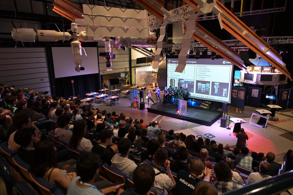 ESA__Education's tweet image. 🚀 Welcome to all the teams joining us today for the CanSat Space Engineer for a Day 2024 event! 🥳🙌

These teams of passionate #students from all over Europe have one unforgettable experience in common: building their own mini-satellite the size of a soda can! 🥫🪂

👉 Today…