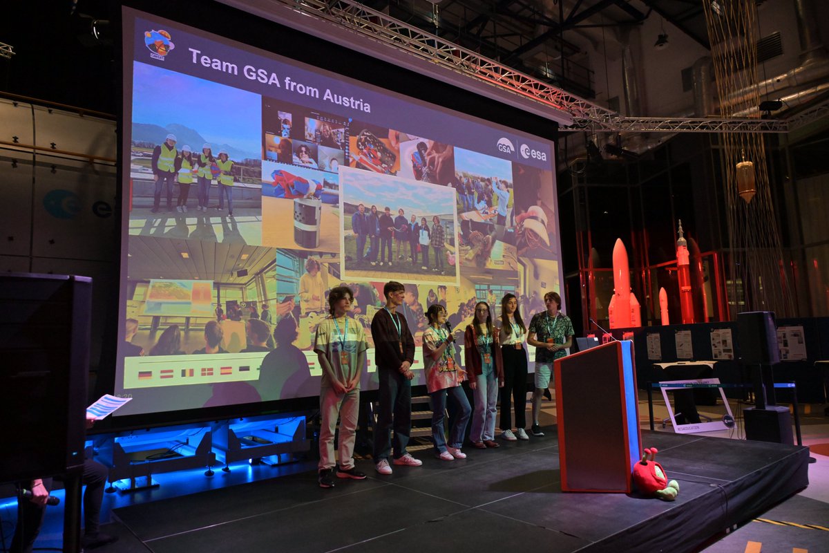 ESA__Education's tweet image. 🚀 Welcome to all the teams joining us today for the CanSat Space Engineer for a Day 2024 event! 🥳🙌

These teams of passionate #students from all over Europe have one unforgettable experience in common: building their own mini-satellite the size of a soda can! 🥫🪂

👉 Today…